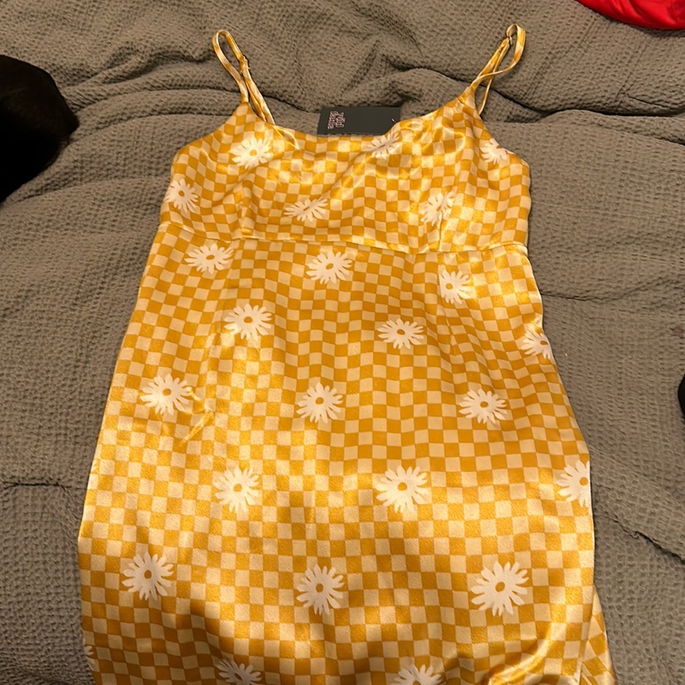 Wild Fable Yellow Flower Dress